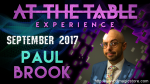 At The Table Live Lecture Paul Brook September 20th 2017 video DOWNLOAD